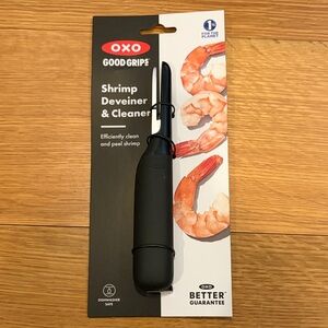 OXO Black Shrimp Deveiner & Cleaner